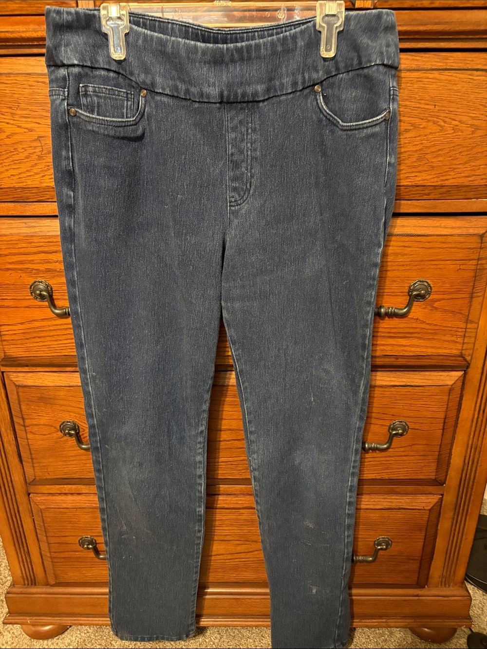 Knit Denim Jeans